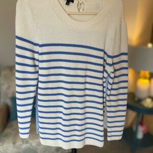 Talbots Cream Knit Sweater